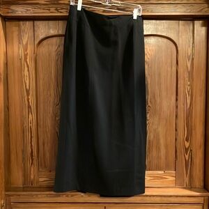 Kim Rogers long black skirt sz 14